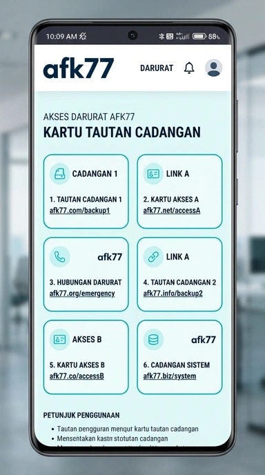 Halaman Link Alternatif afk77 untuk Pengguna Android