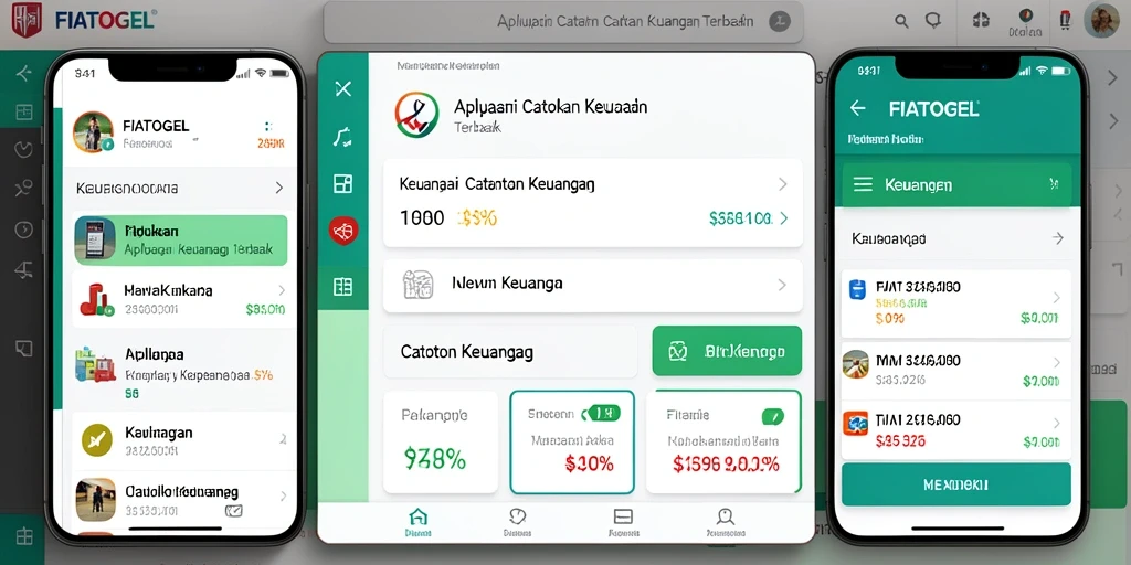 Tampilan antarmuka aplikasi FIATOGEL yang sederhana dan fungsional.