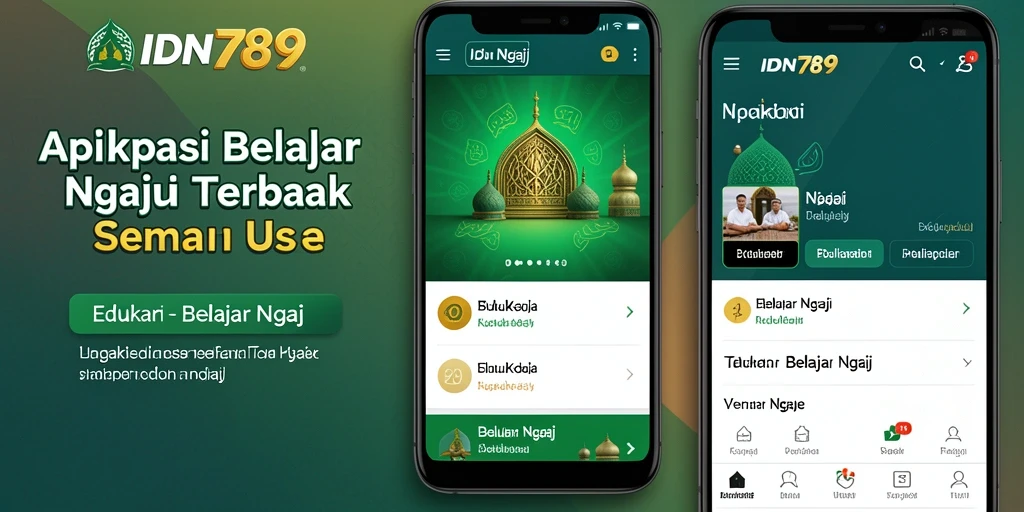 Tampilan antarmuka IDN789 yang interaktif dan user-friendly.
